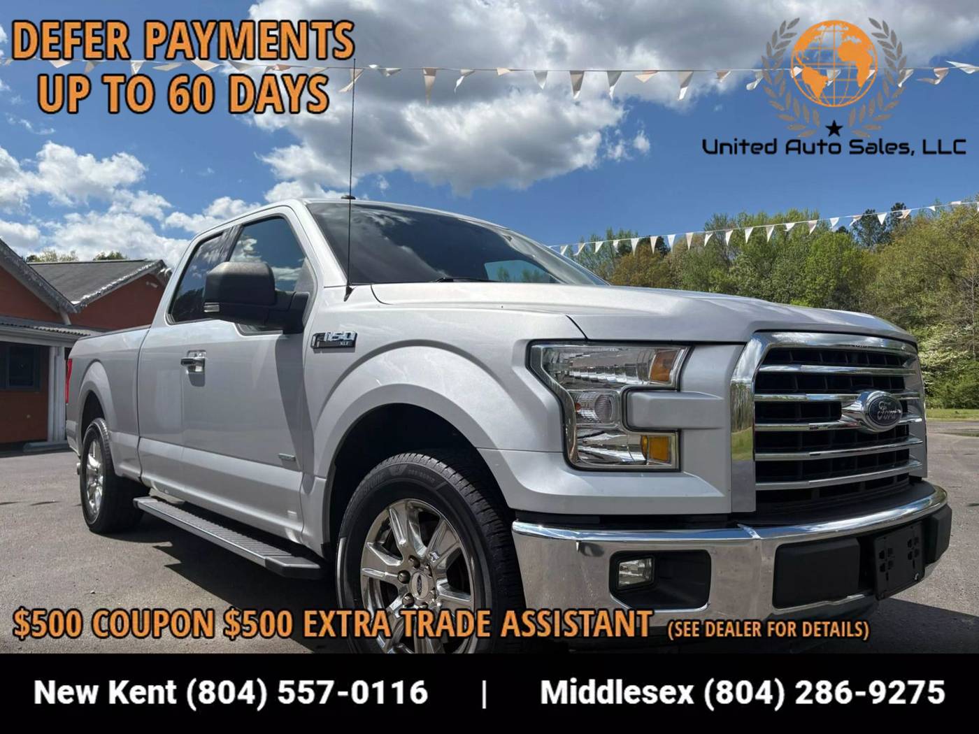 2016 Ford F-150 XLT — Pickup Truck — 73,999 mi — Providence Forge, VA