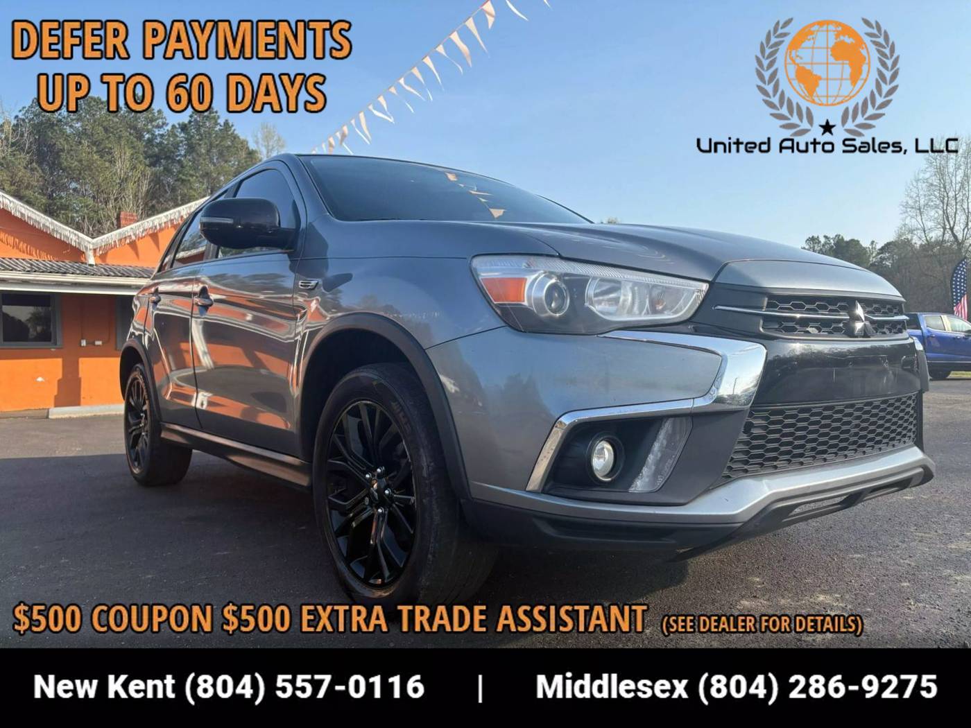2019 Mitsubishi Outlander Sport LE — SUV — 113,416 mi — Providence Forge, VA
