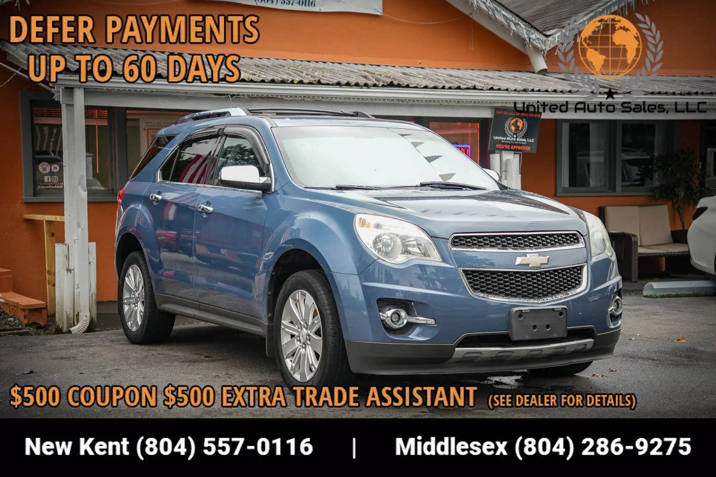 2011 Chevrolet Equinox LT — SUV — 175,352 mi — Providence Forge, VA