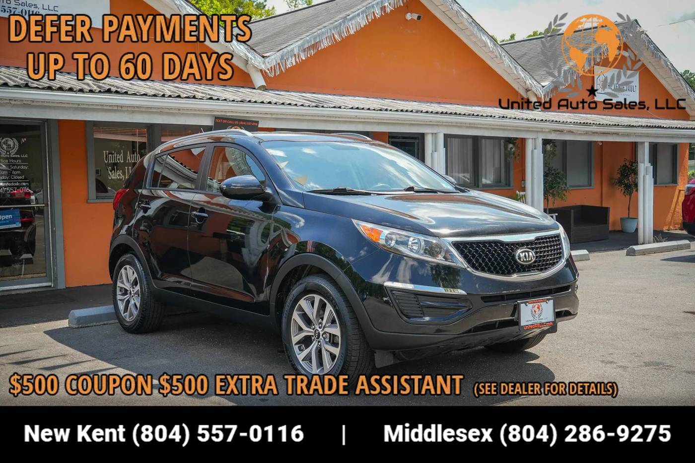 2016 Kia Sportage LX — SUV — 80,469 mi — Providence Forge, VA