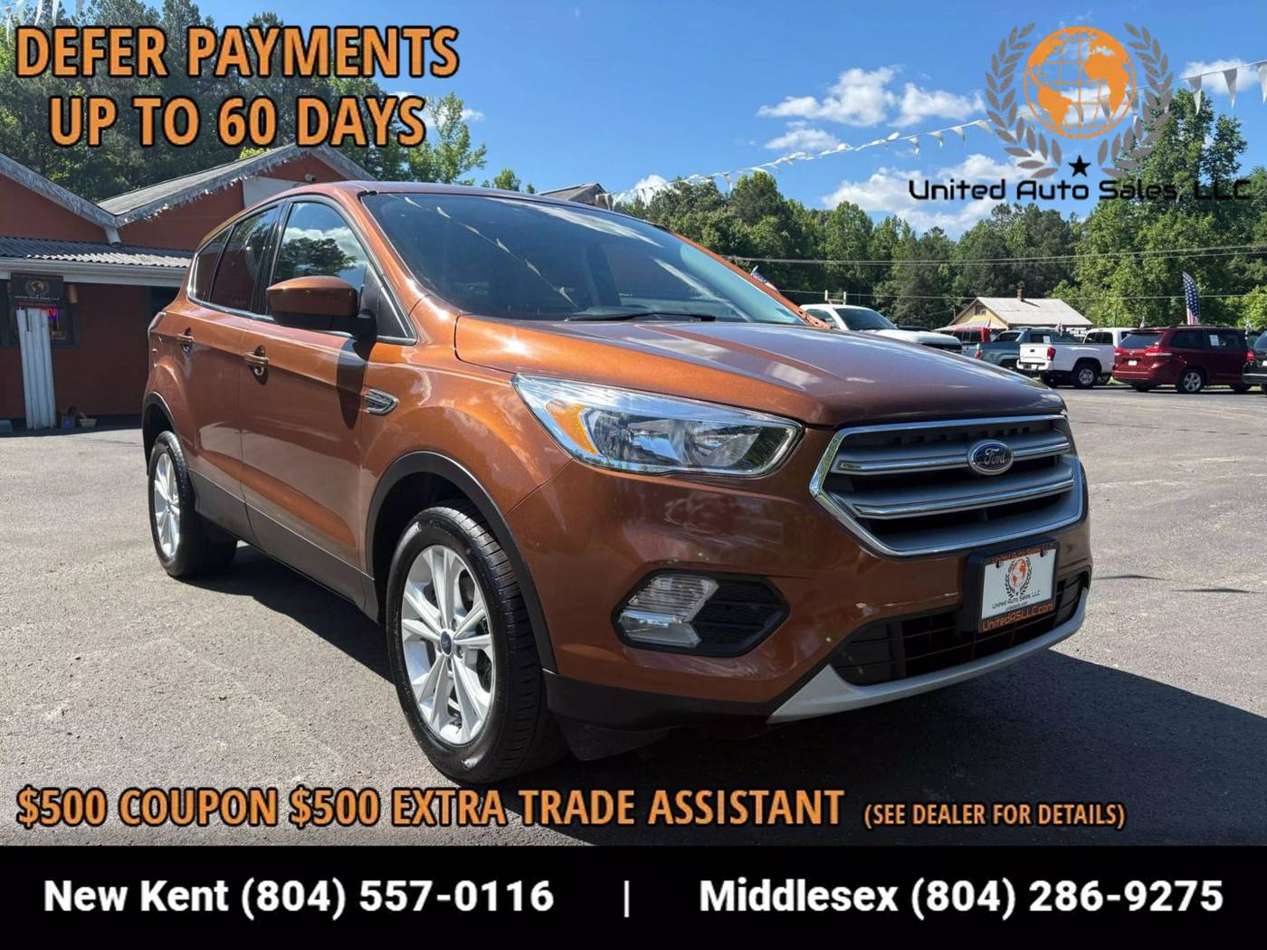 2017 Ford Escape SE — SUV — 110,892 mi — Providence Forge, VA