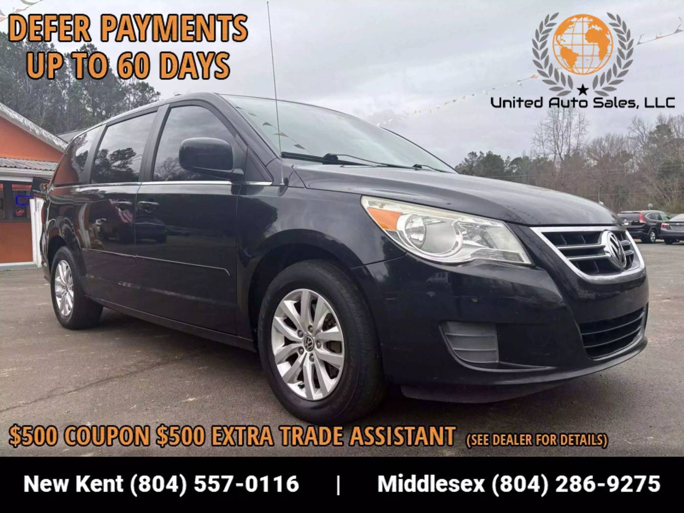 2012 Volkswagen Routan SE — Minivan — 127,500 mi — Providence Forge, VA