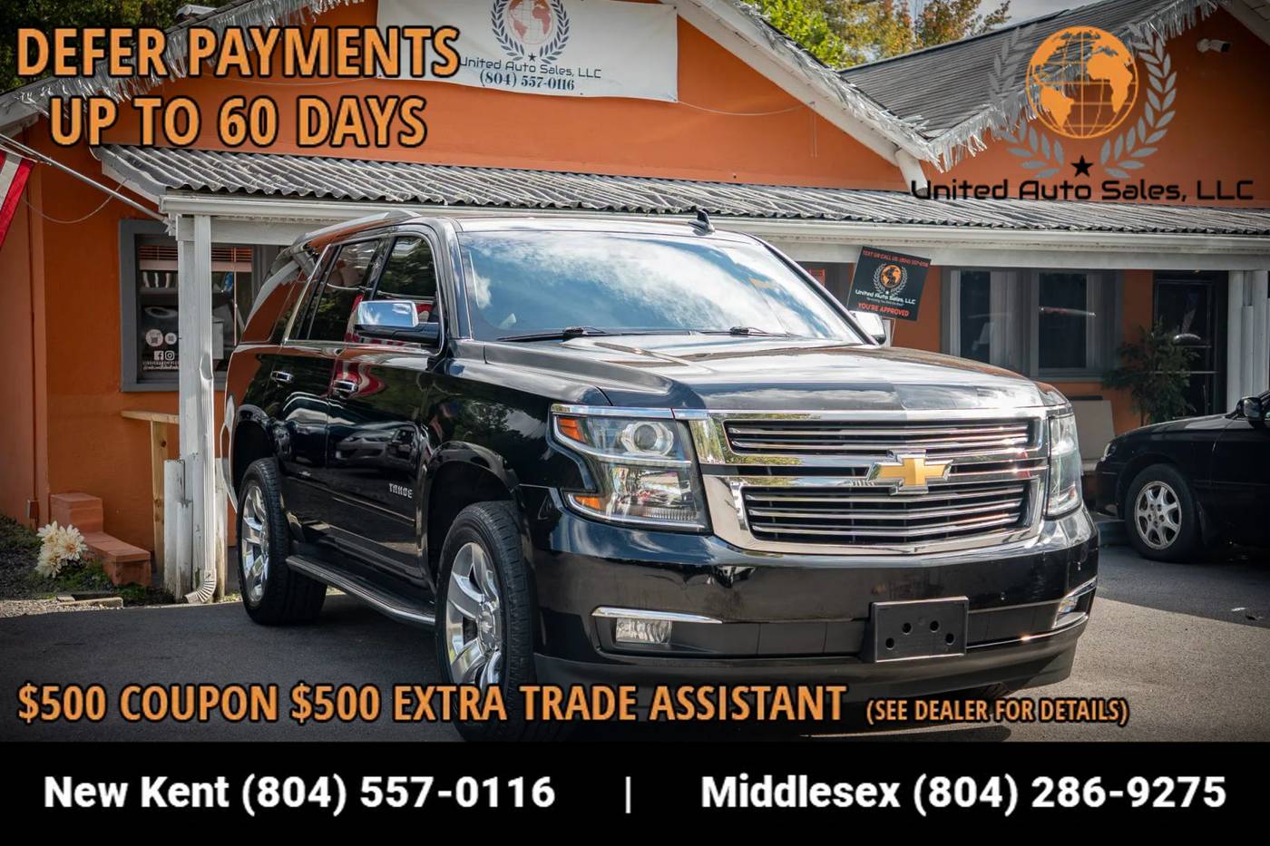 2018 Chevrolet Tahoe Premier — SUV — 172,155 mi — Providence Forge, VA