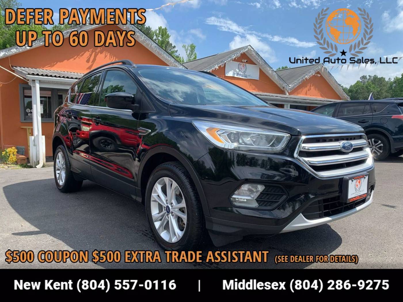 2017 Ford Escape SE — SUV — 83,462 mi — Providence Forge, VA