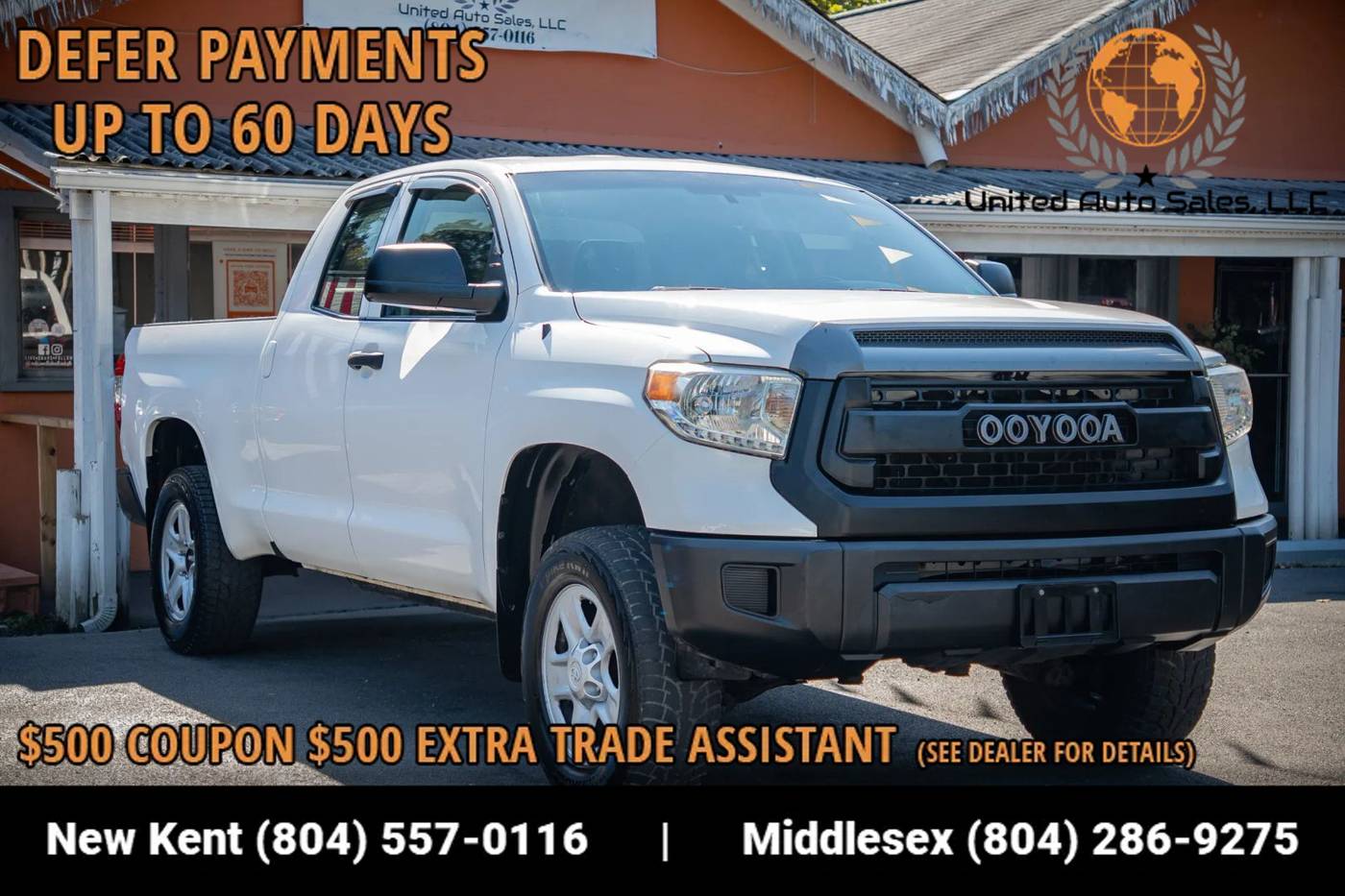 2015 Toyota Tundra SR5 — Pickup Truck — 145,771 mi — Providence Forge, VA