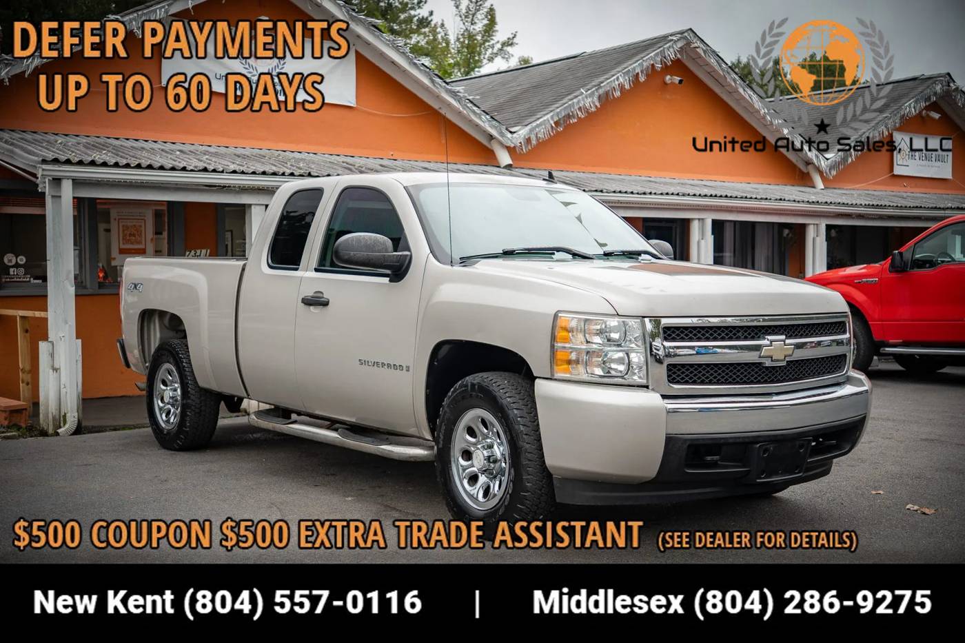 2008 Chevrolet Silverado 1500 WT — Pickup Truck — 127,720 mi — Providence Forge, VA