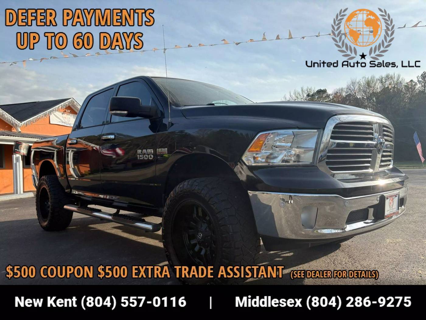 2014 Ram 1500 Big Horn — Pickup Truck — 132,829 mi — Providence Forge, VA