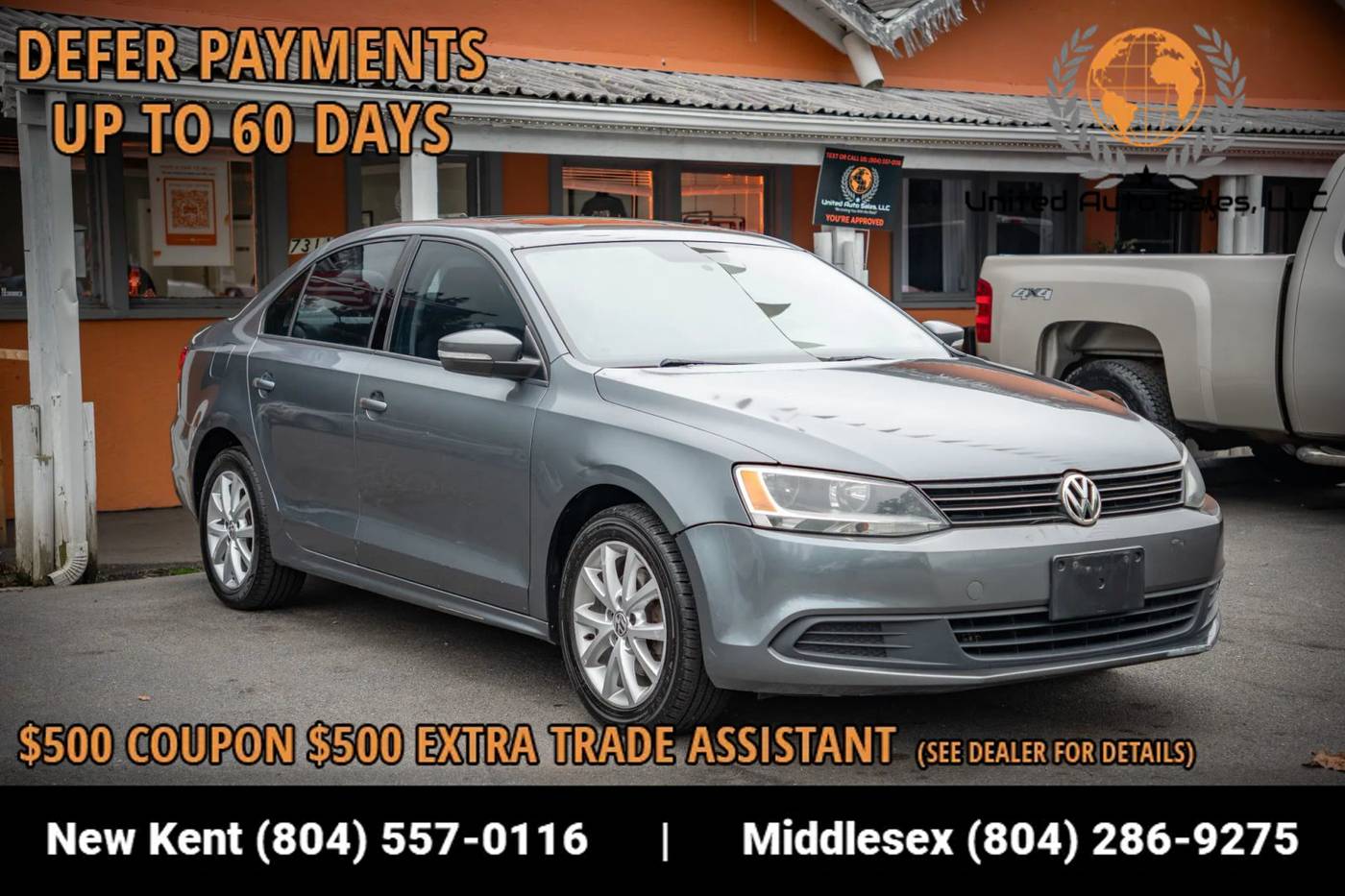 2011 Volkswagen Jetta SE — Sedan — 193,822 mi — Providence Forge, VA