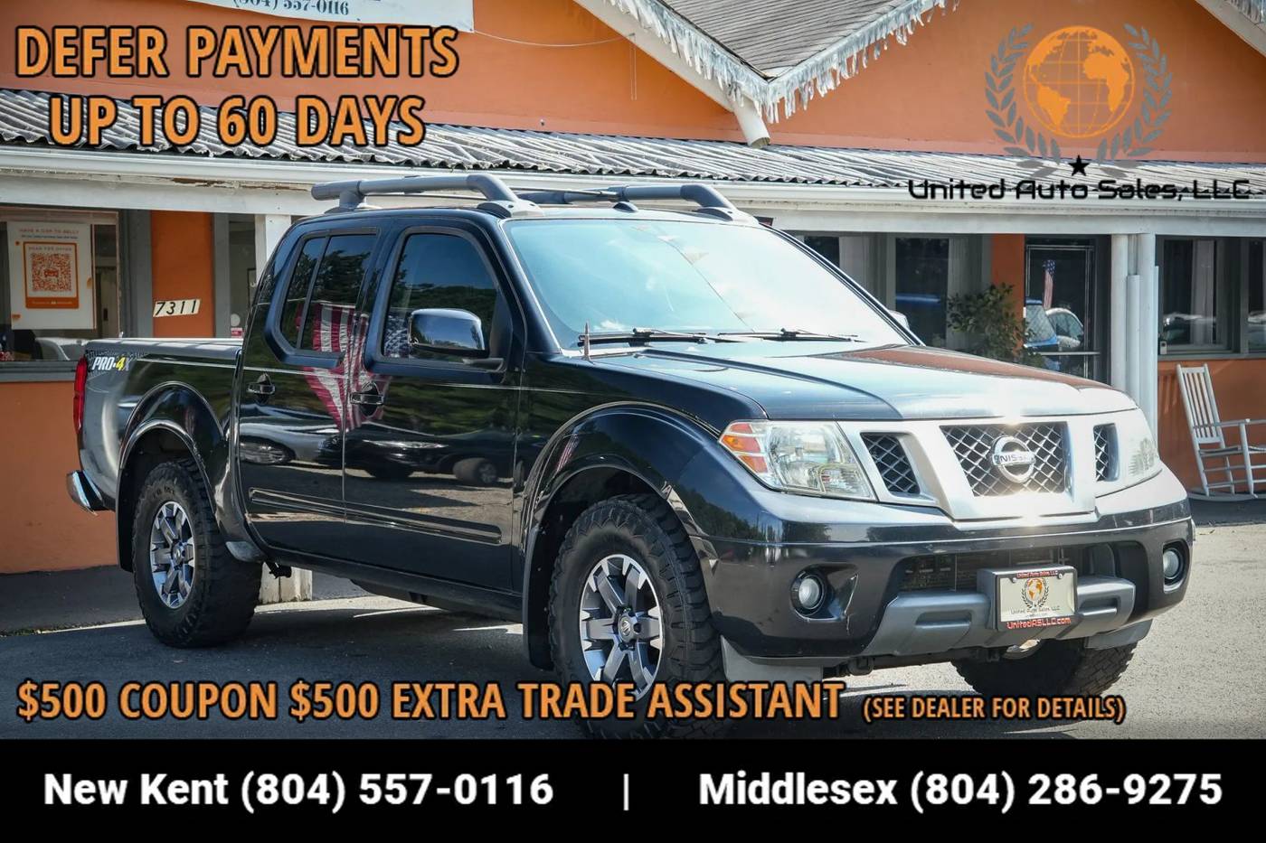 2014 Nissan Frontier PRO-4X — Pickup Truck — 104,830 mi — Providence Forge, VA