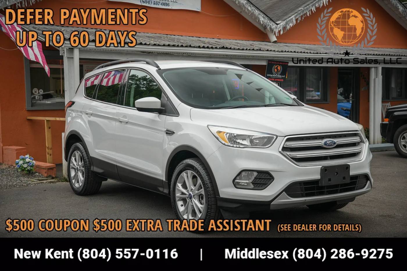 2018 Ford Escape SE — SUV — 130,710 mi — Providence Forge, VA