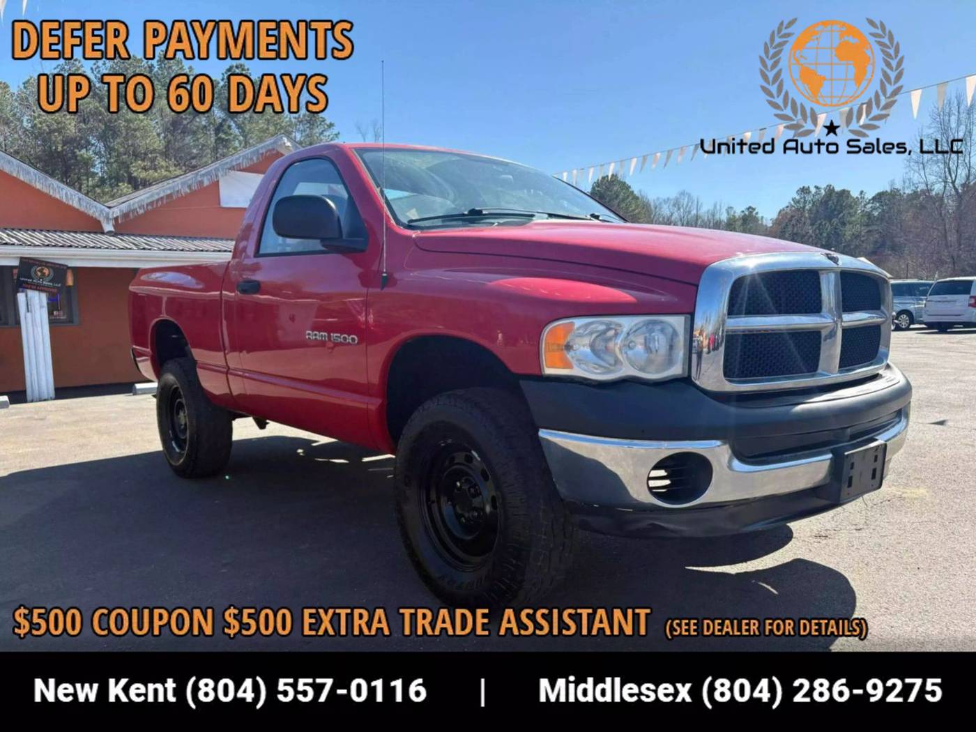 2005 Dodge Ram 1500 ST — Pickup Truck — 155,755 mi — Providence Forge, VA