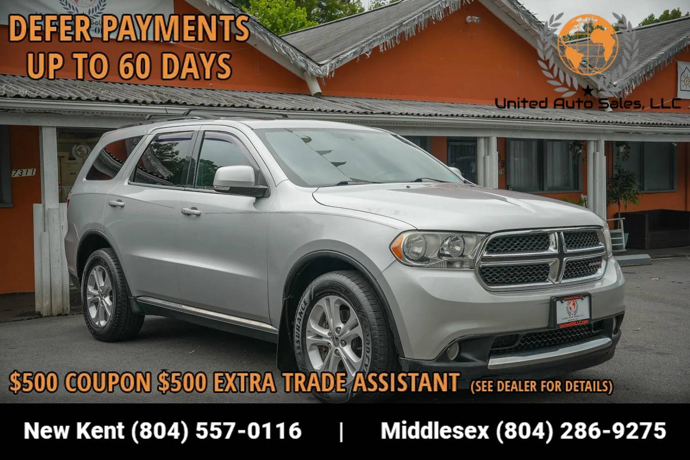 2012 Dodge Durango Crew — SUV — 149,128 mi — Providence Forge, VA