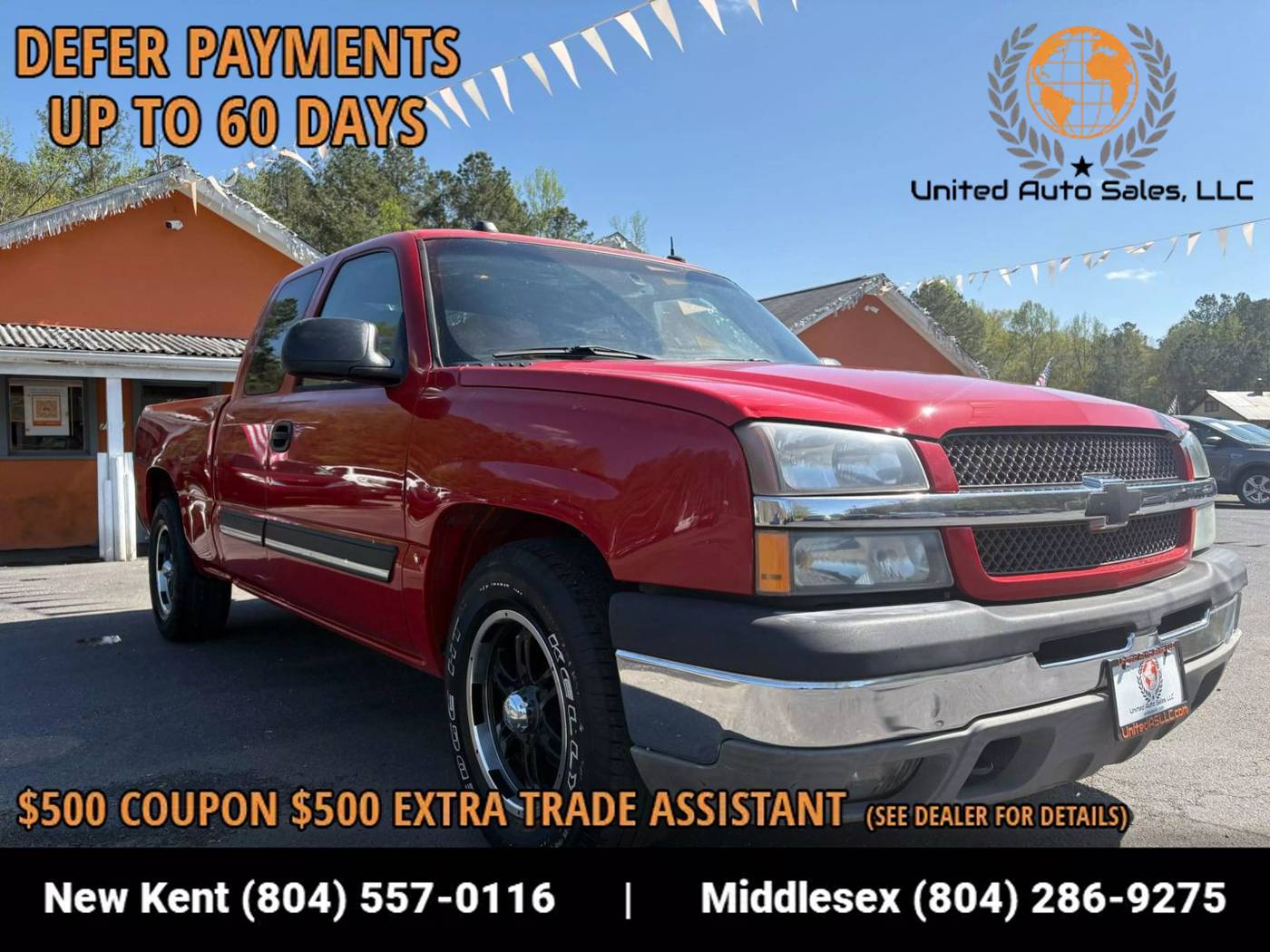 2004 Chevrolet Silverado 1500 LS — Pickup Truck — 174,347 mi — Providence Forge, VA
