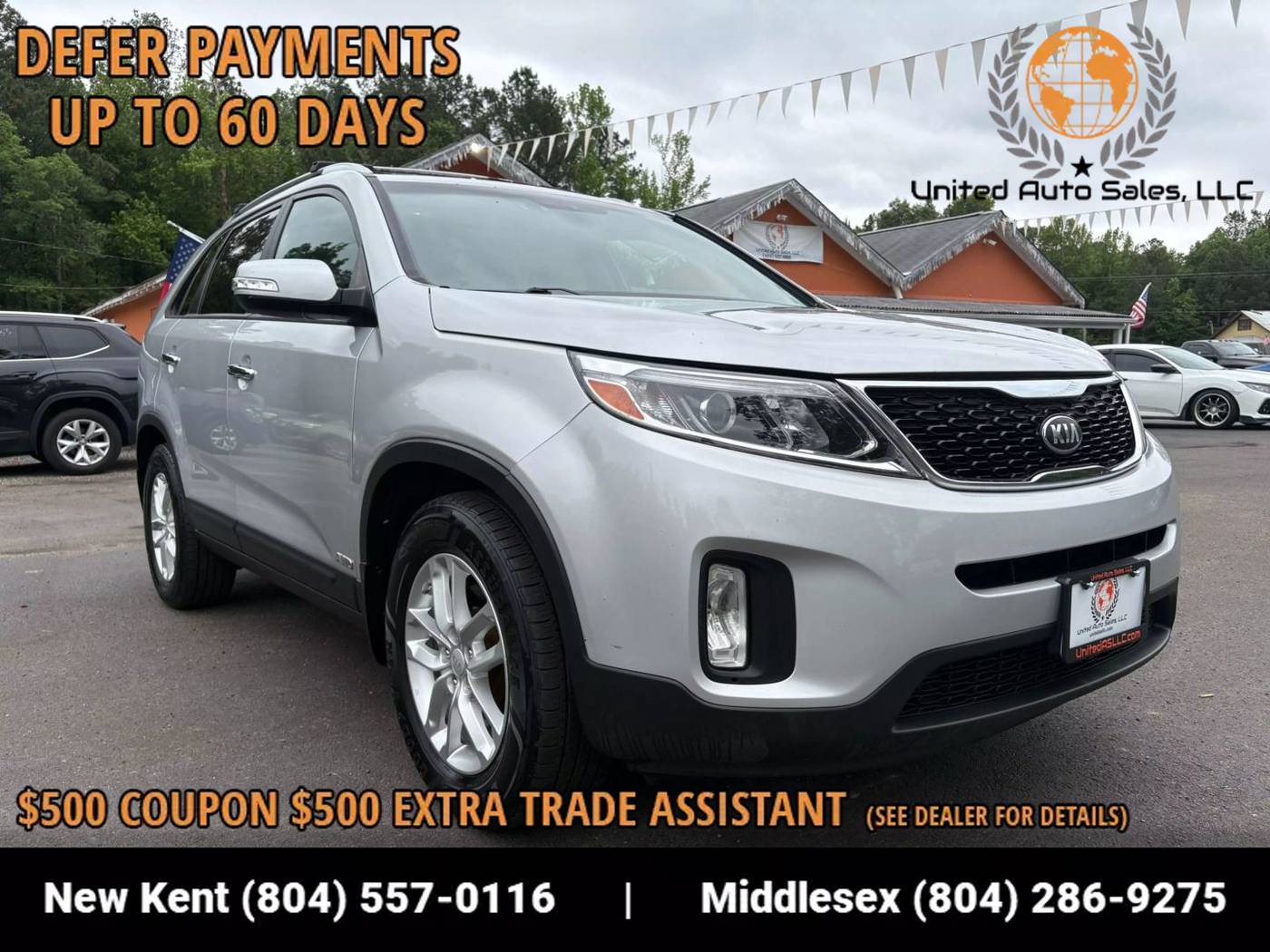 2014 Kia Sorento LX — SUV — 134,059 mi — Providence Forge, VA