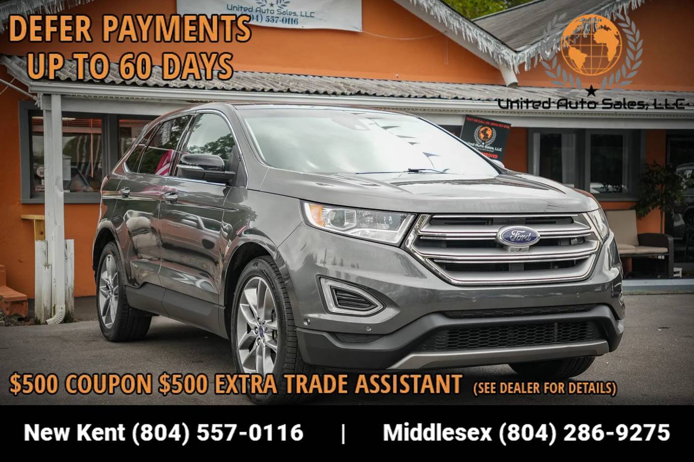 2015 Ford Edge Titanium — SUV — 127,152 mi — Providence Forge, VA