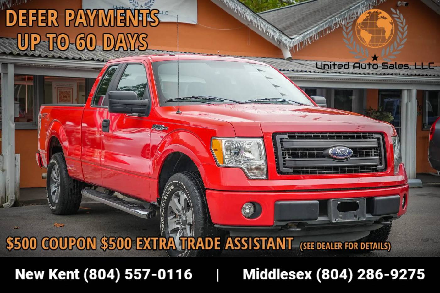 2013 Ford F-150 STX — Pickup Truck — 64,478 mi — Providence Forge, VA