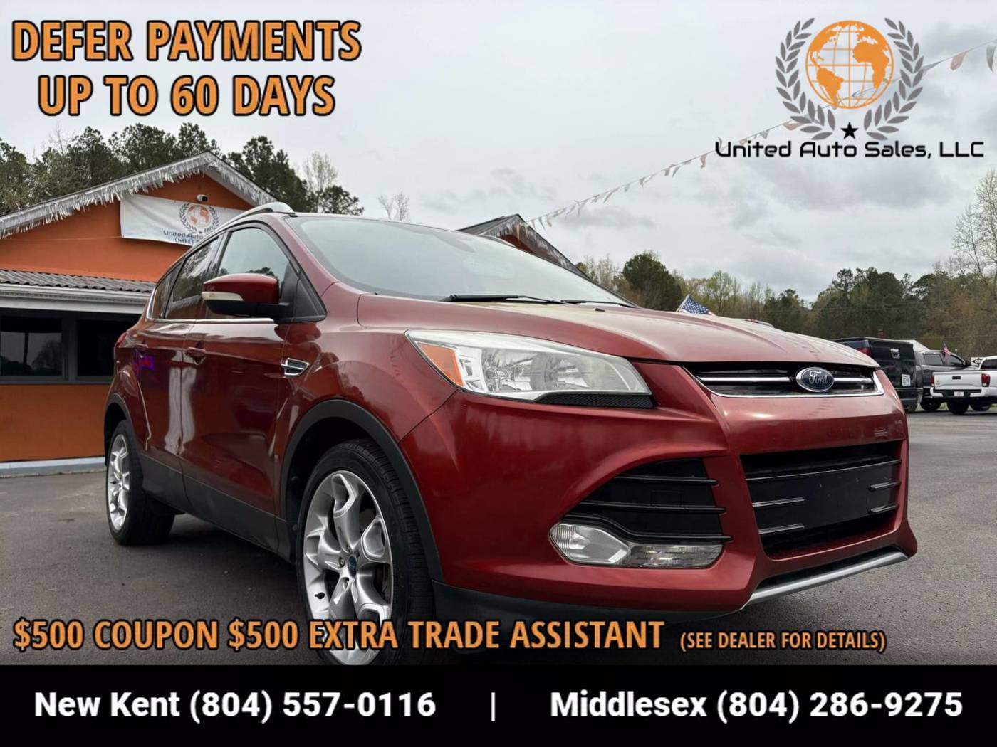 2014 Ford Escape Titanium — SUV — 105,999 mi — Providence Forge, VA