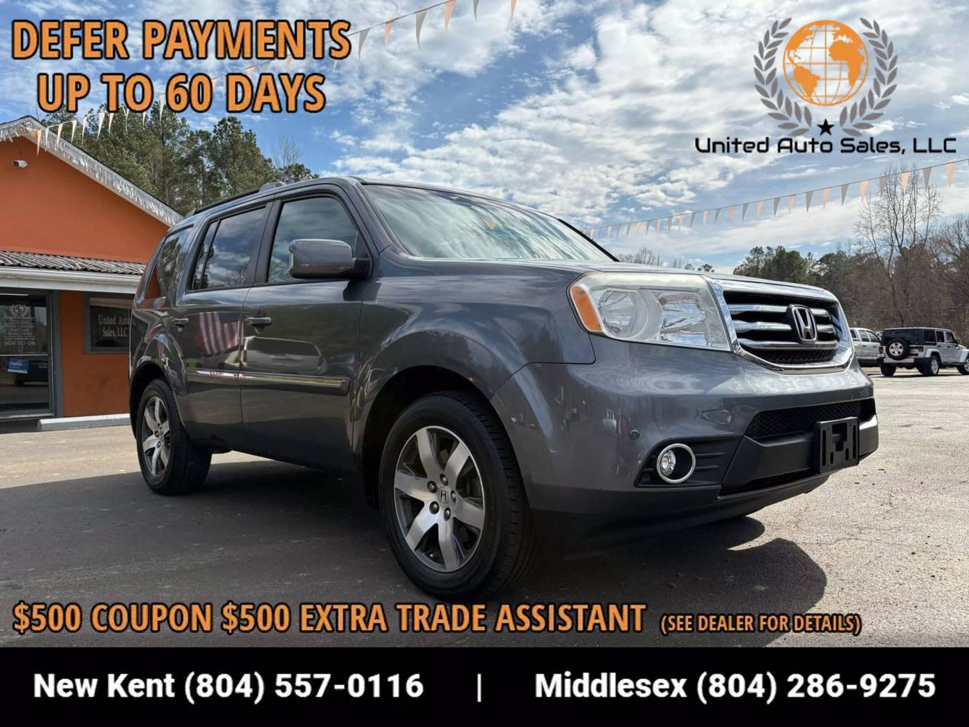 2012 Honda Pilot Touring — SUV — 140,177 mi — Providence Forge, VA
