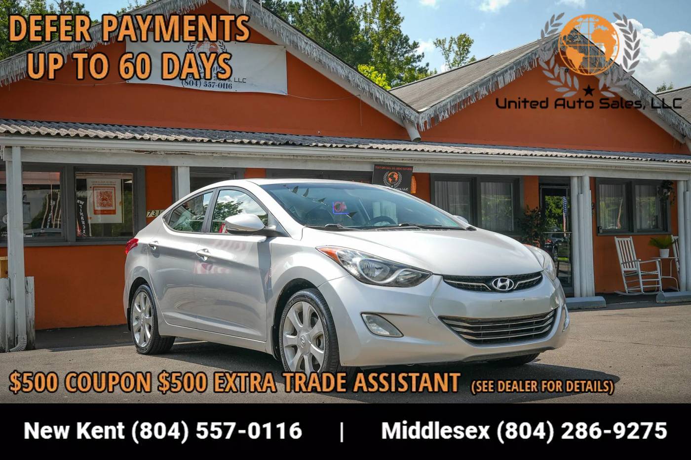2013 Hyundai Elantra Limited — Sedan — 169,000 mi — Providence Forge, VA