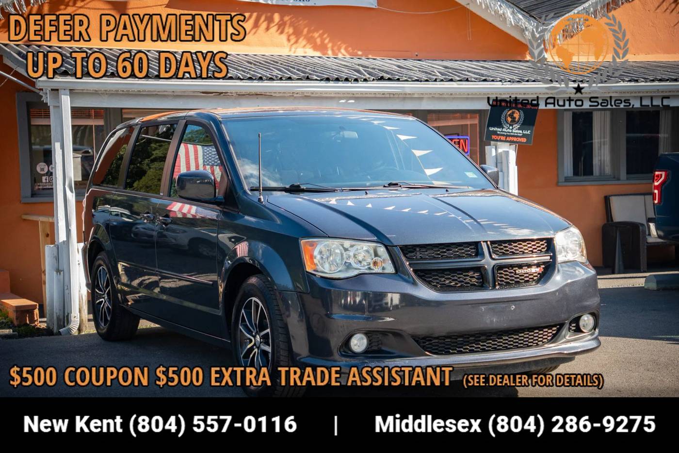 2014 Dodge Grand Caravan SXT — Minivan — 83,539 mi — Providence Forge, VA