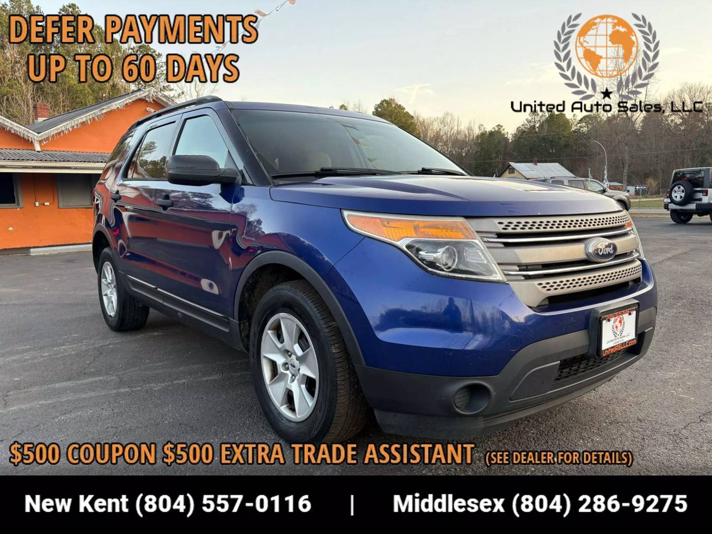 2013 Ford Explorer Base — SUV — 109,255 mi — Providence Forge, VA