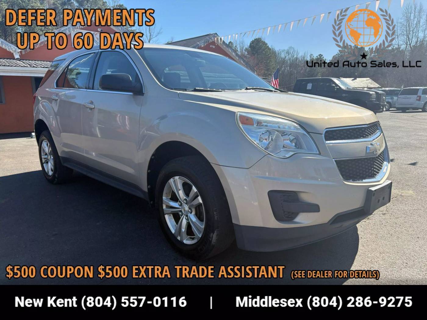 2011 Chevrolet Equinox LS — SUV — 184,339 mi — Providence Forge, VA
