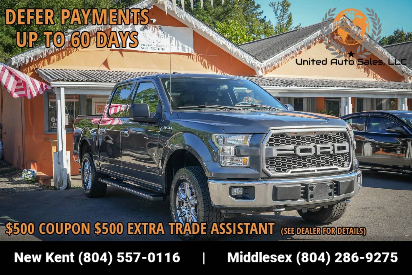 2017 Ford F-150 XLT — Pickup Truck — 156,991 mi — Providence Forge, VA