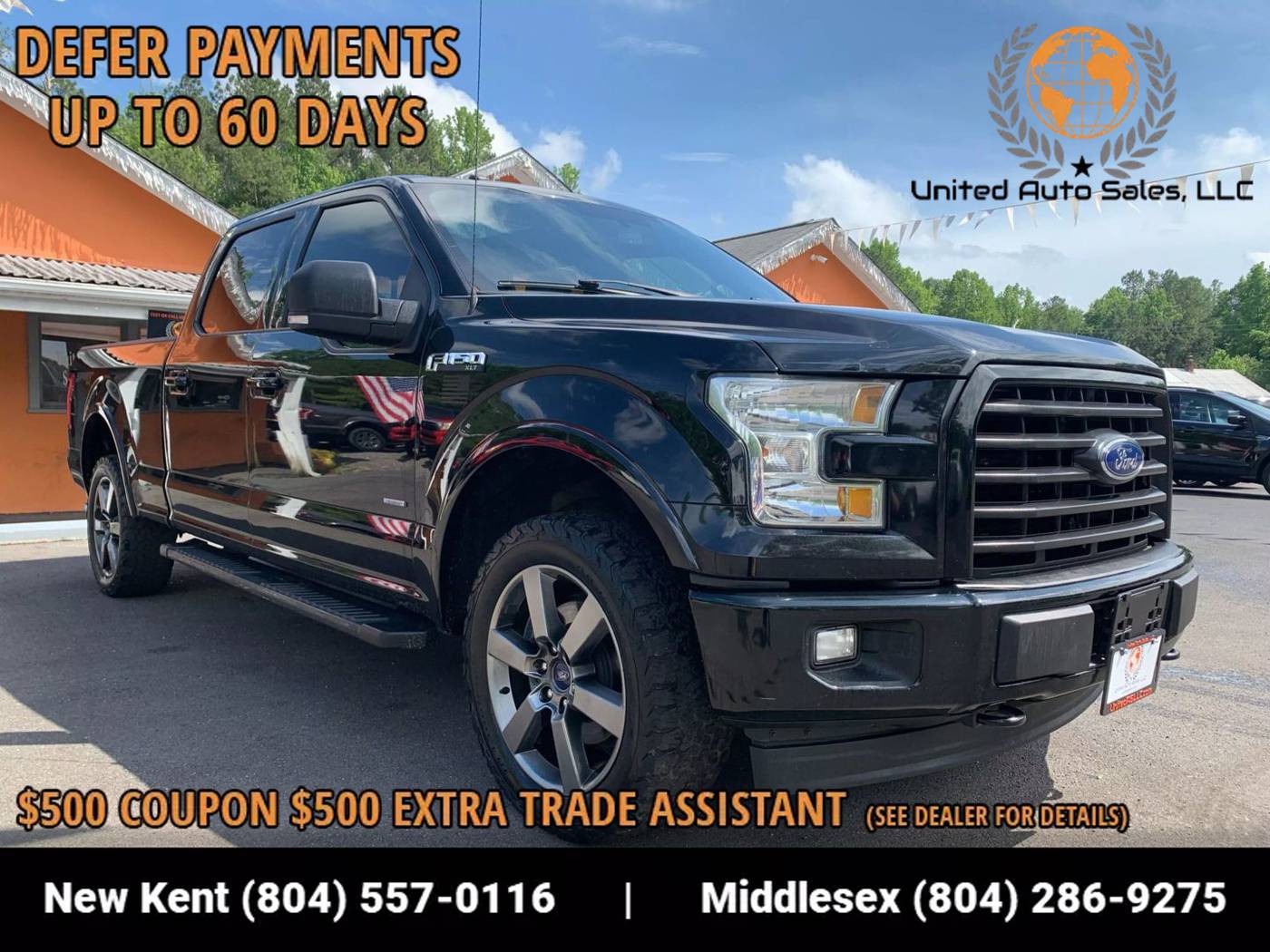 2017 Ford F-150 XLT — Pickup Truck — 164,041 mi — Providence Forge, VA