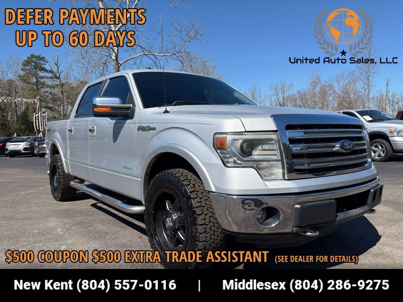 2013 Ford F-150 Lariat — Pickup Truck — 182,488 mi — Providence Forge, VA