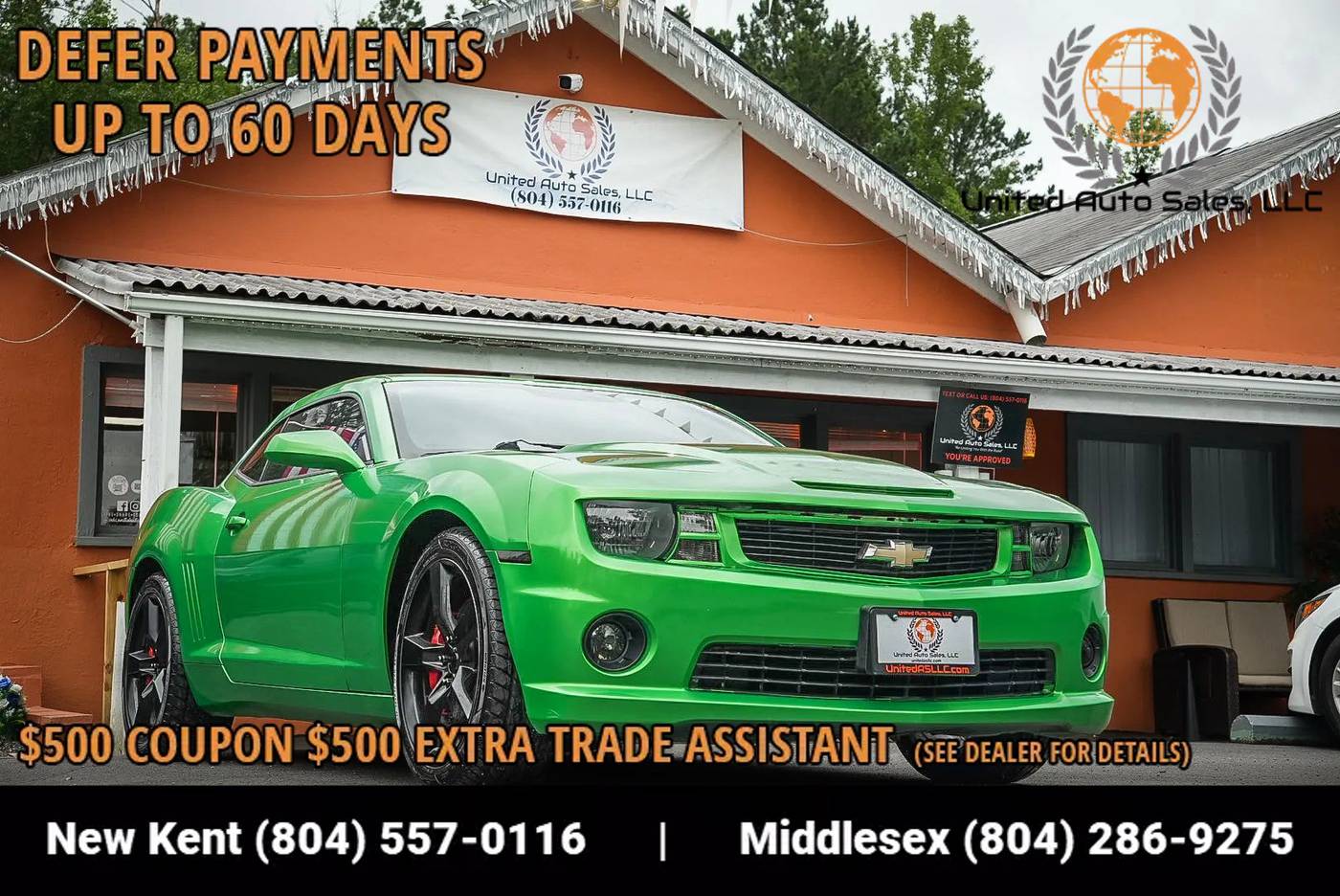 2012 Chevrolet Camaro 1SS — Coupe — 99,210 mi — Providence Forge, VA
