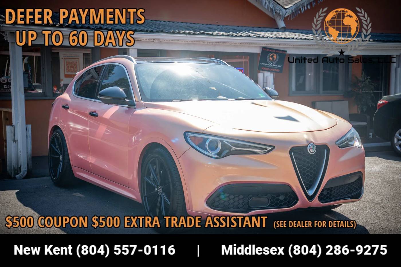 2020 Alfa Romeo Stelvio Ti — SUV — 89,024 mi — Providence Forge, VA