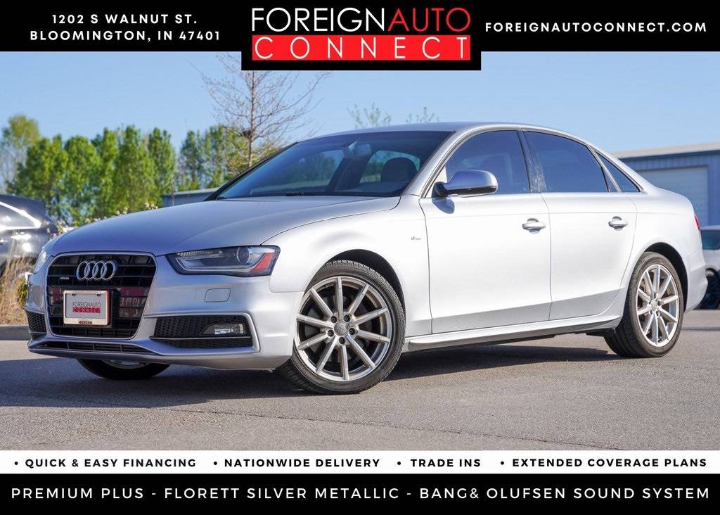 2015 Audi A4 Premium Plus — Sedan — 74,818 mi — Bloomington, IN