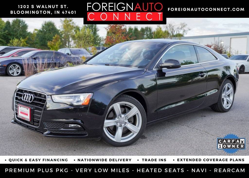 2014 Audi A5 Premium Plus — Coupe — 36,650 mi — Bloomington, IN