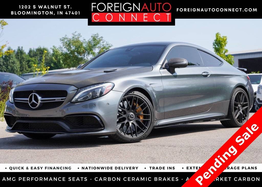 2017 Mercedes-Benz C-Class C 63 S AMG — Coupe — 37,550 mi — Bloomington, IN