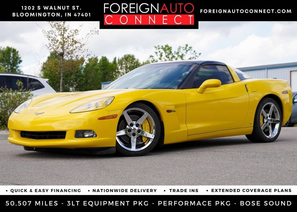2007 Chevrolet Corvette Base — Coupe — 50,494 mi — Bloomington, IN