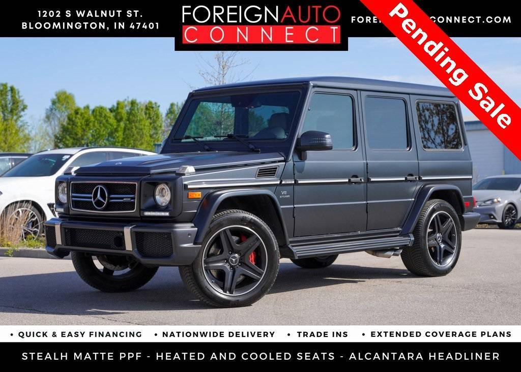 2015 Mercedes-Benz G-Class G 63 AMG — SUV — 64,868 mi — Bloomington, IN