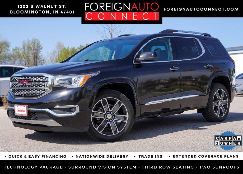 2019 GMC Acadia Denali — SUV — 82,849 mi — Bloomington, IN