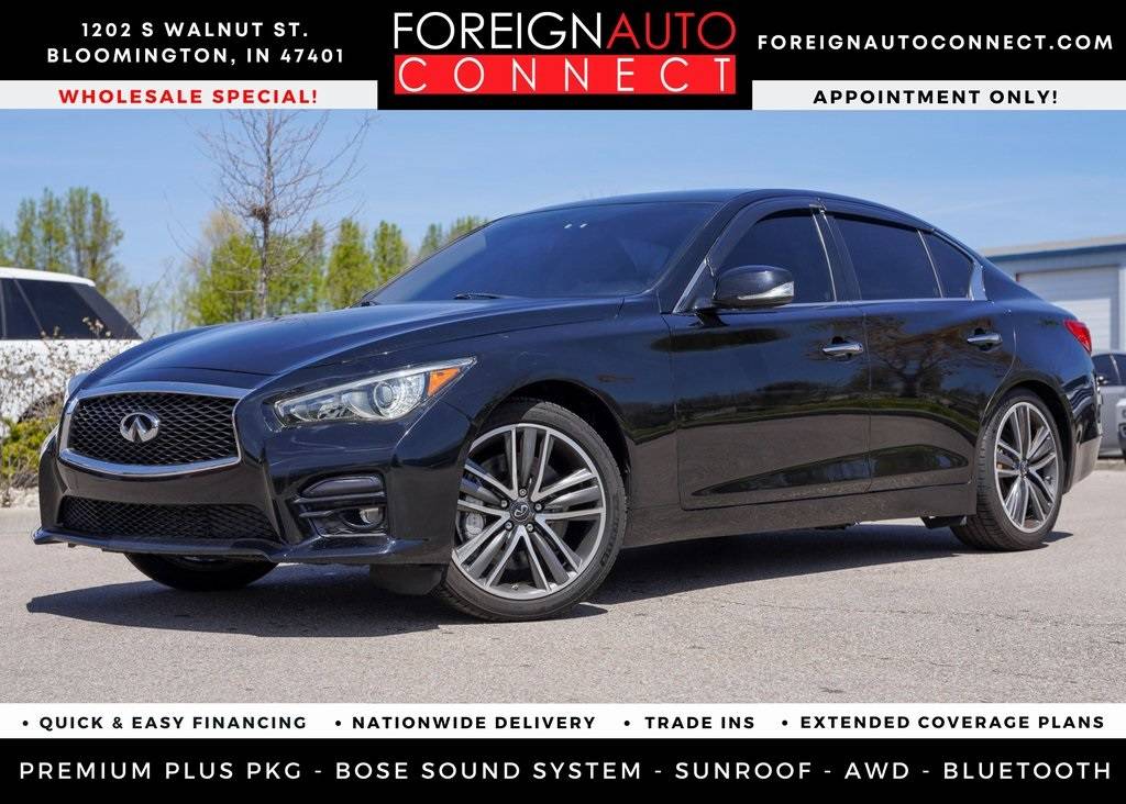 2017 INFINITI Q50 2.0t SPORT — Sedan — 77,957 mi — Bloomington, IN
