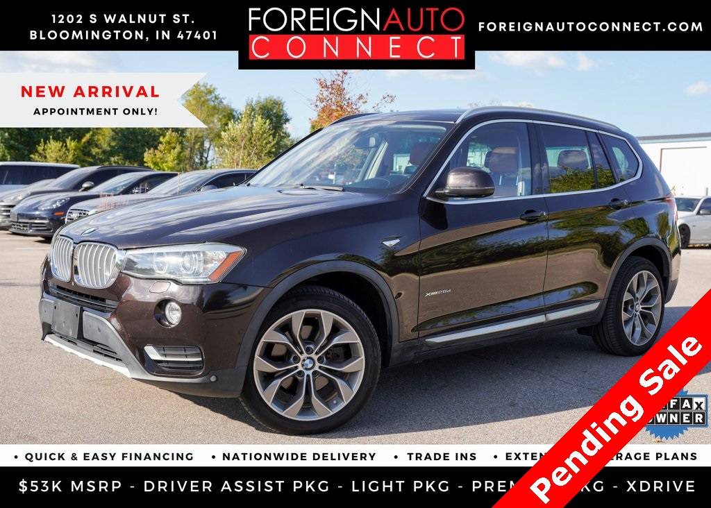 2015 BMW X3 28d — SUV — 103,663 mi — Bloomington, IN