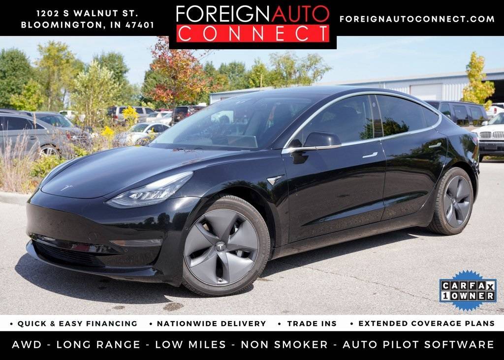 2019 Tesla Model 3 Long Range — Sedan — 26,226 mi — Bloomington, IN
