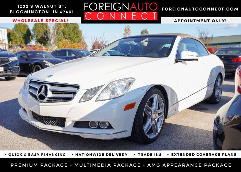 2011 Mercedes-Benz E-Class E 350 — Convertible — 133,558 mi — Bloomington, IN