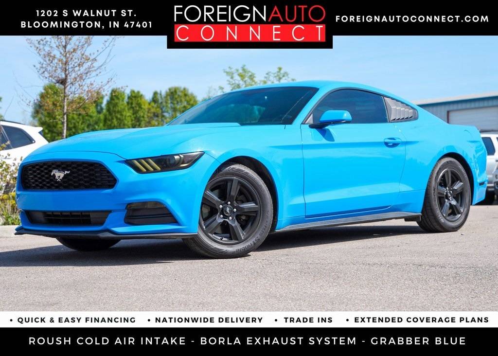 2017 Ford Mustang V6 — Coupe — 82,575 mi — Bloomington, IN