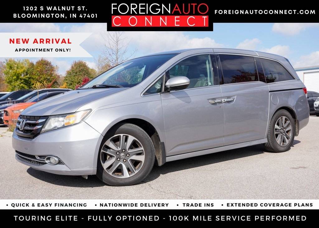 2016 Honda Odyssey Touring Elite — Minivan — 121,512 mi — Bloomington, IN