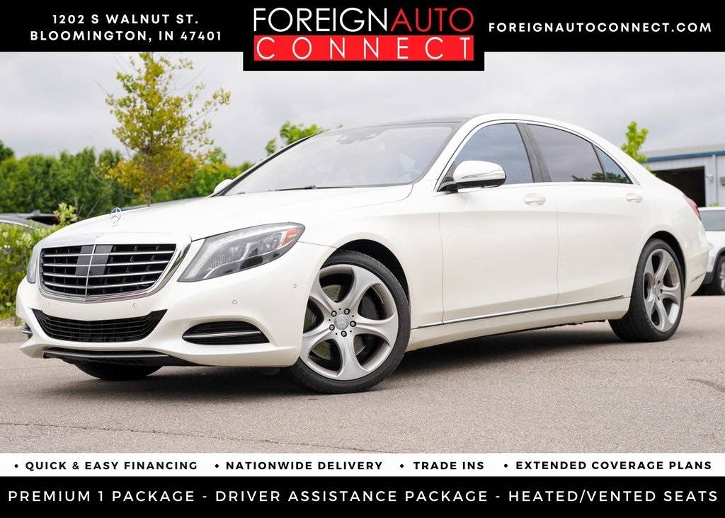2015 Mercedes-Benz S-Class S 550 — Sedan — 62,500 mi — Bloomington, IN