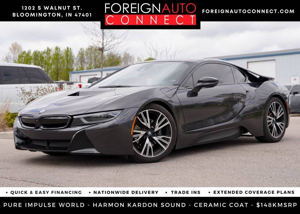 2015 BMW i8 Coupe — Coupe — 47,252 mi — Bloomington, IN