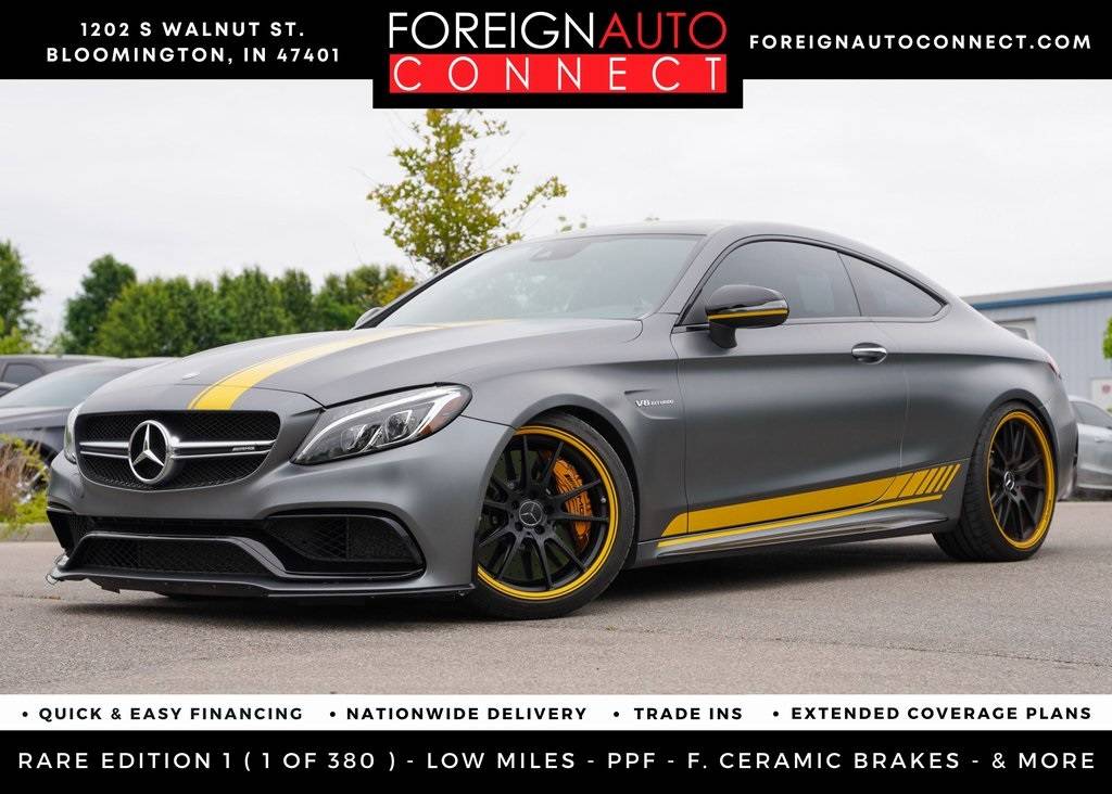 2017 Mercedes-Benz C-Class C 63 S AMG — Coupe — 16,944 mi — Bloomington, IN
