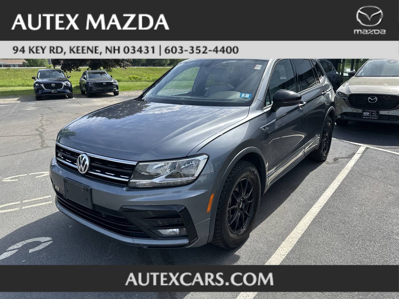 2021 Volkswagen Tiguan SE R-Line Black — SUV — 99,482 mi — Keene, NH