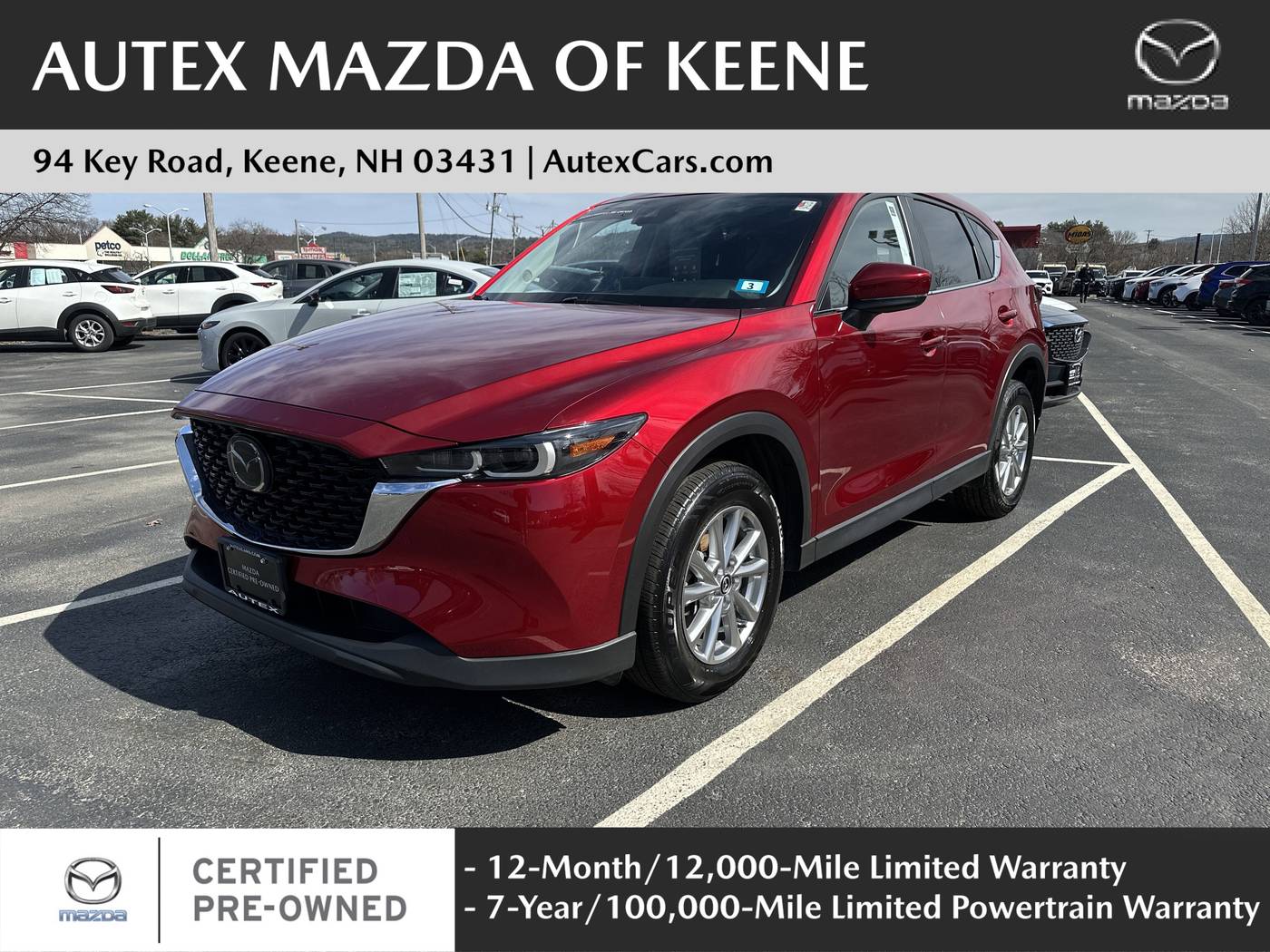 2022 Mazda CX-5 2.5 S Select — SUV — 28,714 mi — Keene, NH