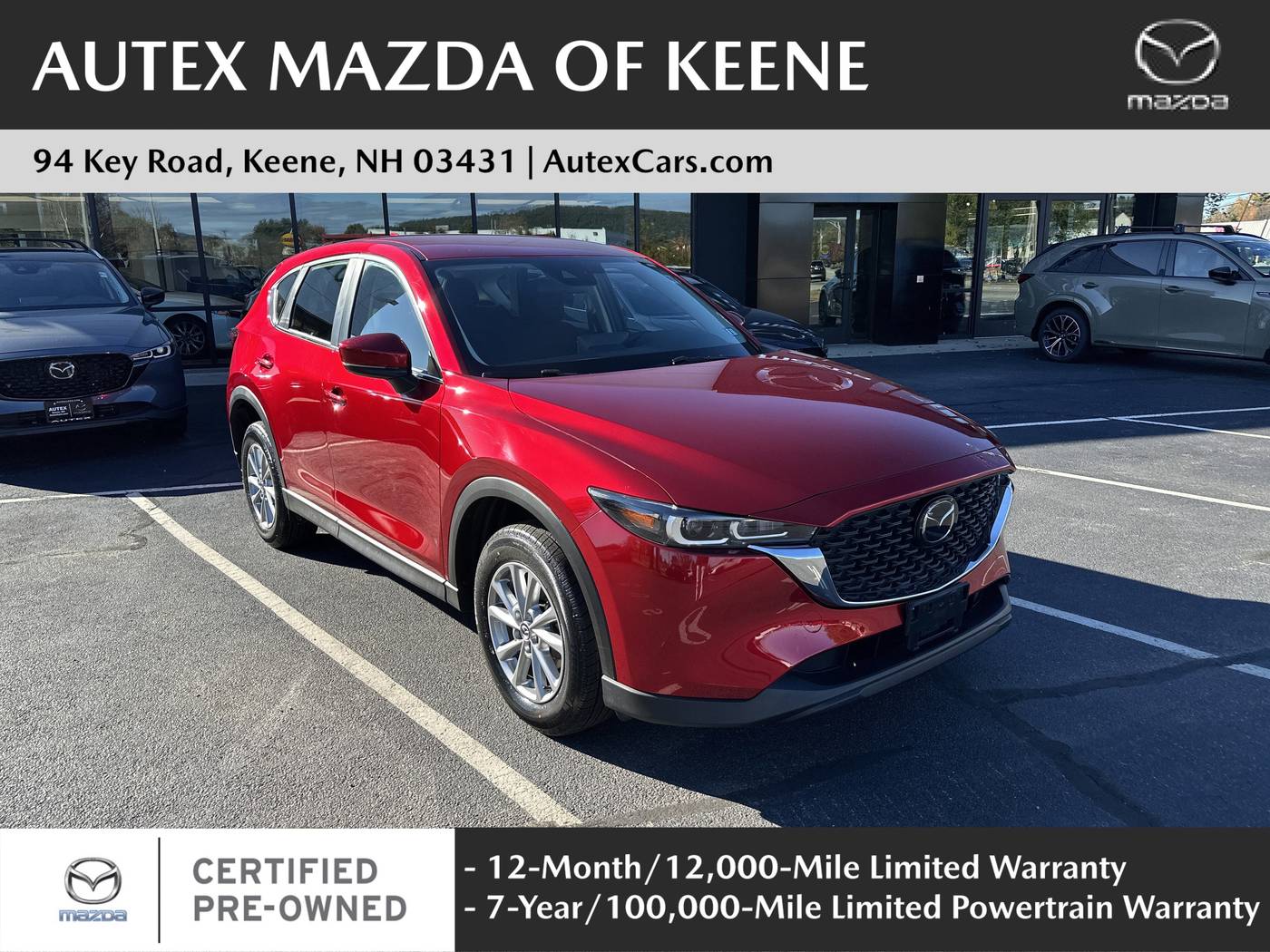 2023 Mazda CX-5 2.5 S — SUV — 20,129 mi — Keene, NH