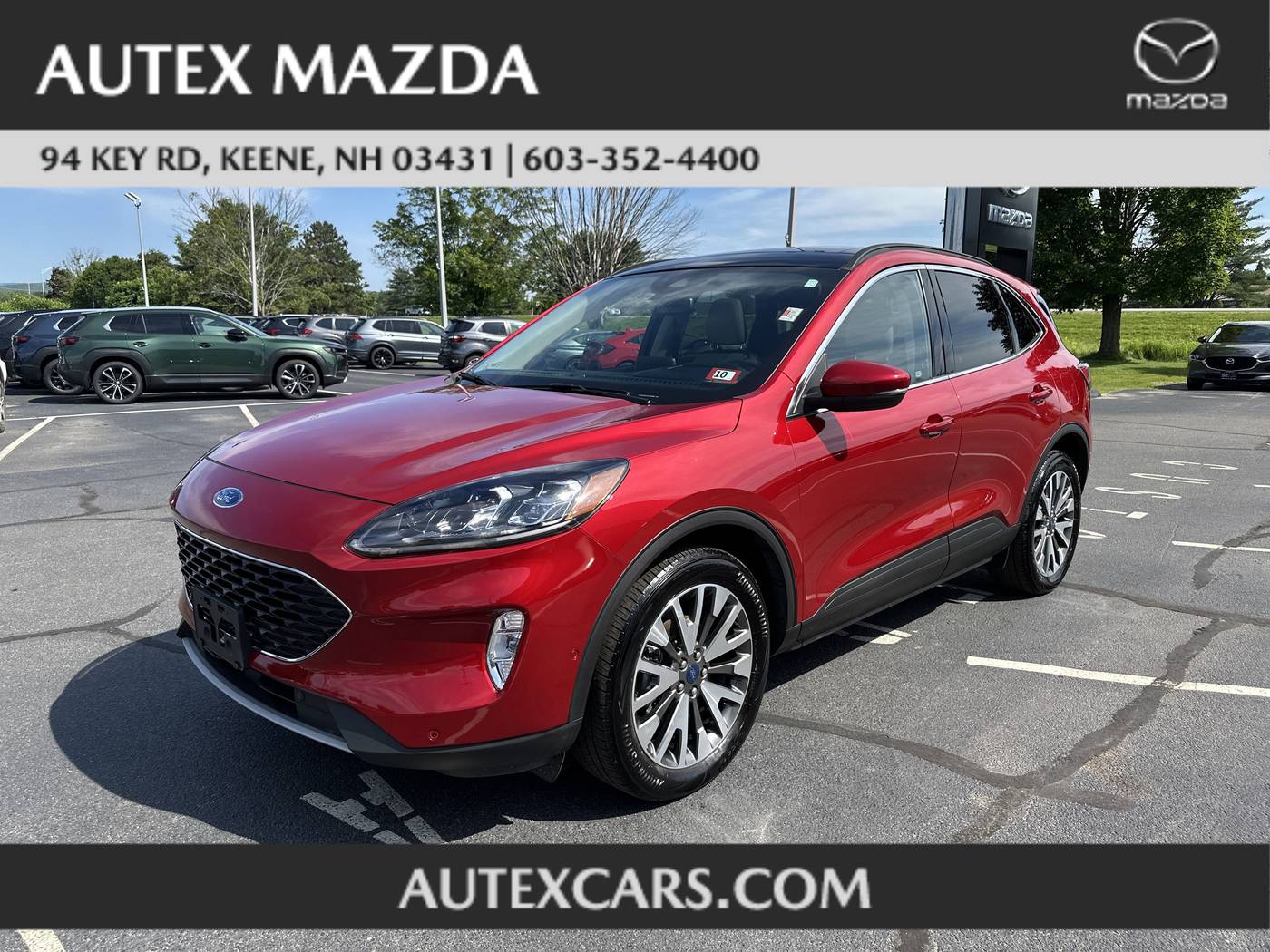 2020 Ford Escape Titanium — SUV — 19,538 mi — Keene, NH